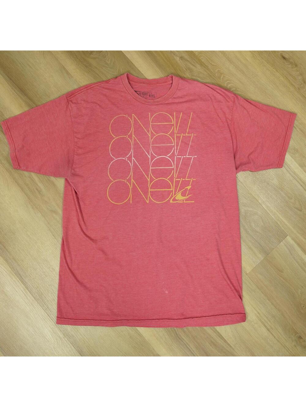 O'Neill Red Graphic T-Shirt XXL - Casual, Surf, surfer, y2k, cali, big tee